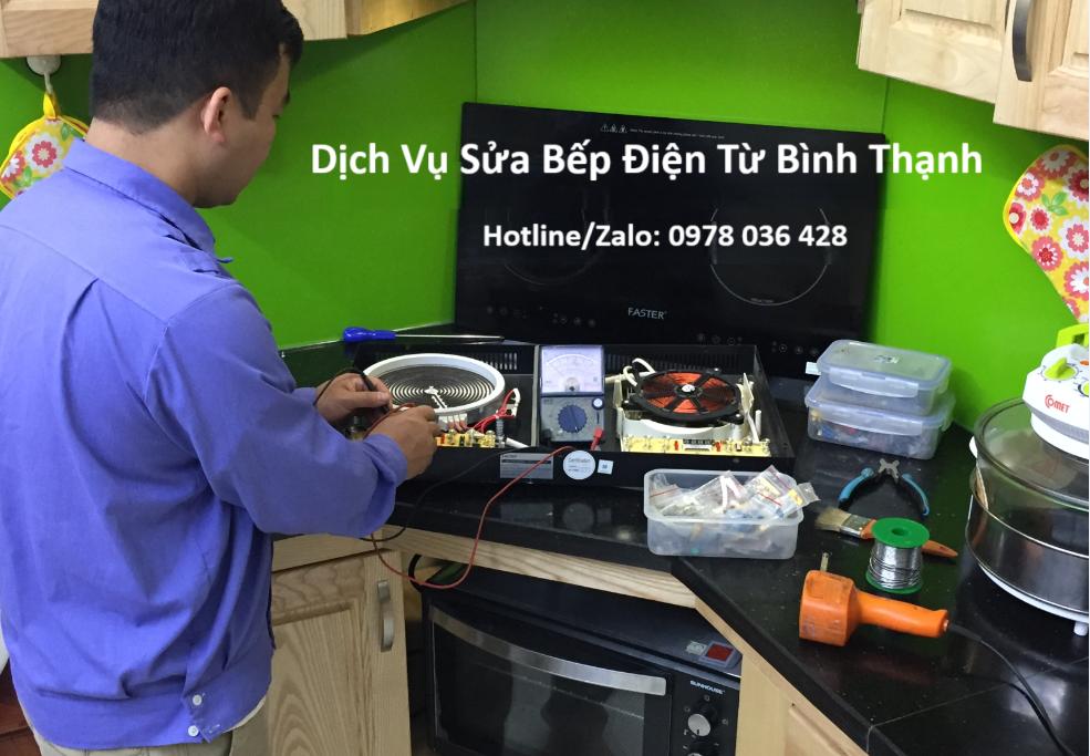 sửa bếp từ tại nhà bình thạnh